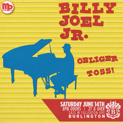 Billy Joel Jr. / Obliger / Toss!