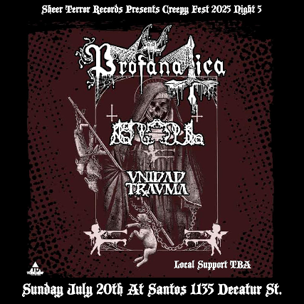 SHEER TERROR RECORDS PRESENTS: CREEPYFEST 2025