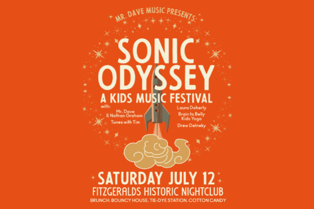 Mr. Dave Music Presents: SONIC ODYSSEY: A Kids Music Festival!