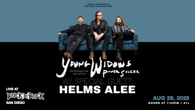 Young Widows with special guests at Brick by Brick