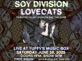 FREE SHOW: Soy Division and LoveCats