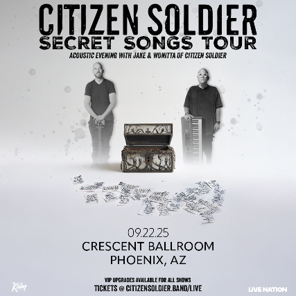 CITIZEN SOLDIER SECRET SONGS TOUR - AN ACOUSTIC EVENING WITH JAKE & WONITTA