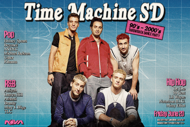 Time Machine: 90s - 2000s Throwback Dance Party