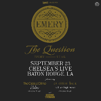 Emery 20th Anniversary of Question with As Cites Burn, The Classic Crime and Good Terms
