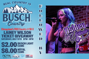Ashley Victoria & Lainey Wilson Ticket Giveaway Live at Saddle Up @ Q