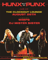 *SOLD OUT* Clock-Out Lounge Presents: Hunx and His Punx w/ wimps, DJ Mister Sister