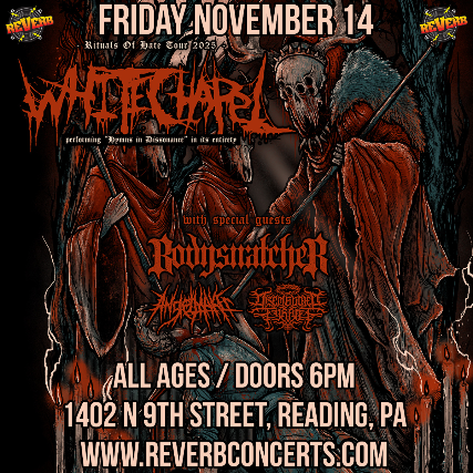 Whitechapel - Rituals of Hate Tour