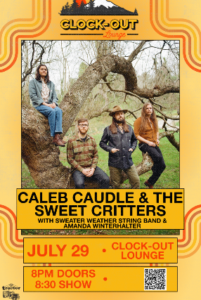 Tractor Tavern Presents: Caleb Caudle & The Sweet Critters w/ Sweater Weather String Band, Amanda Winterhalter