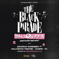 The Black Parade Halloween Emo Night Vancouver at Hollywood Theatre - Nov 1 2025 The Black Parade Halloween Emo Night Vancouver at Hollywood Theatre - Nov 1 2025