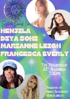 HENJILA + DIYA SOHI + MARIANNE LEIGH + FRANCESCA EVERLY HENJILA + DIYA SOHI + MARIANNE LEIGH + FRANCESCA EVERLY