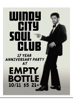Windy City Soul Club - 17 Year Anniversary Party