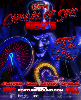 Carnival of Sins for the Fortune Sound Halloween Carnival (Midnight Mondays) Carnival of Sins for the Fortune Sound Halloween Carnival (Midnight Mondays)