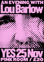 An evening with Lou Barlow An evening with Lou Barlow