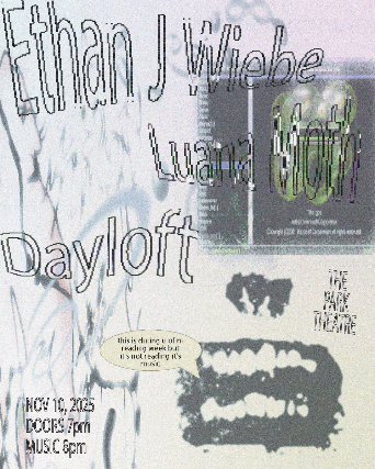 Ethan J Wiebe Reading Week Show