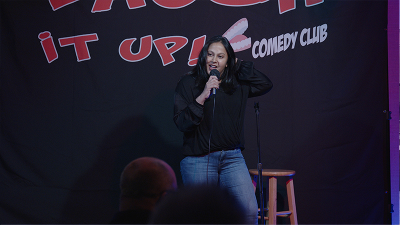 LAUGH IT UP AT HOLIDAY INN 