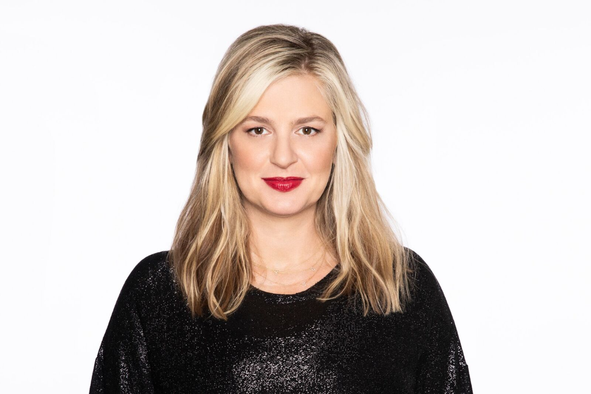 Christina Pazsitzky at Brea Improv
