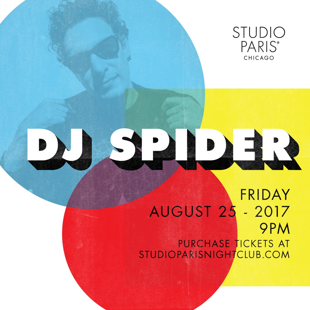 DJ Spider at Studio Paris