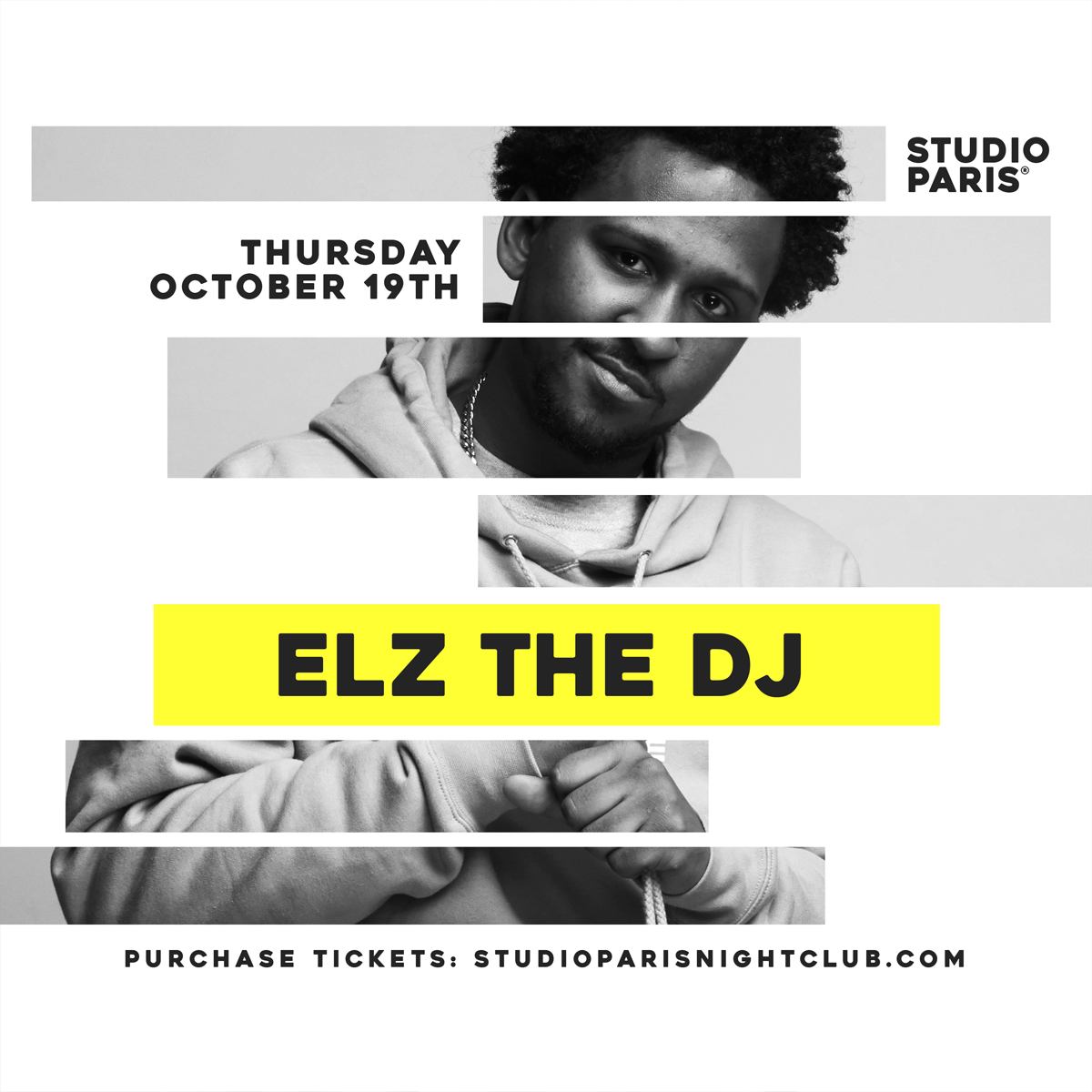 Elz the DJ at Studio Paris