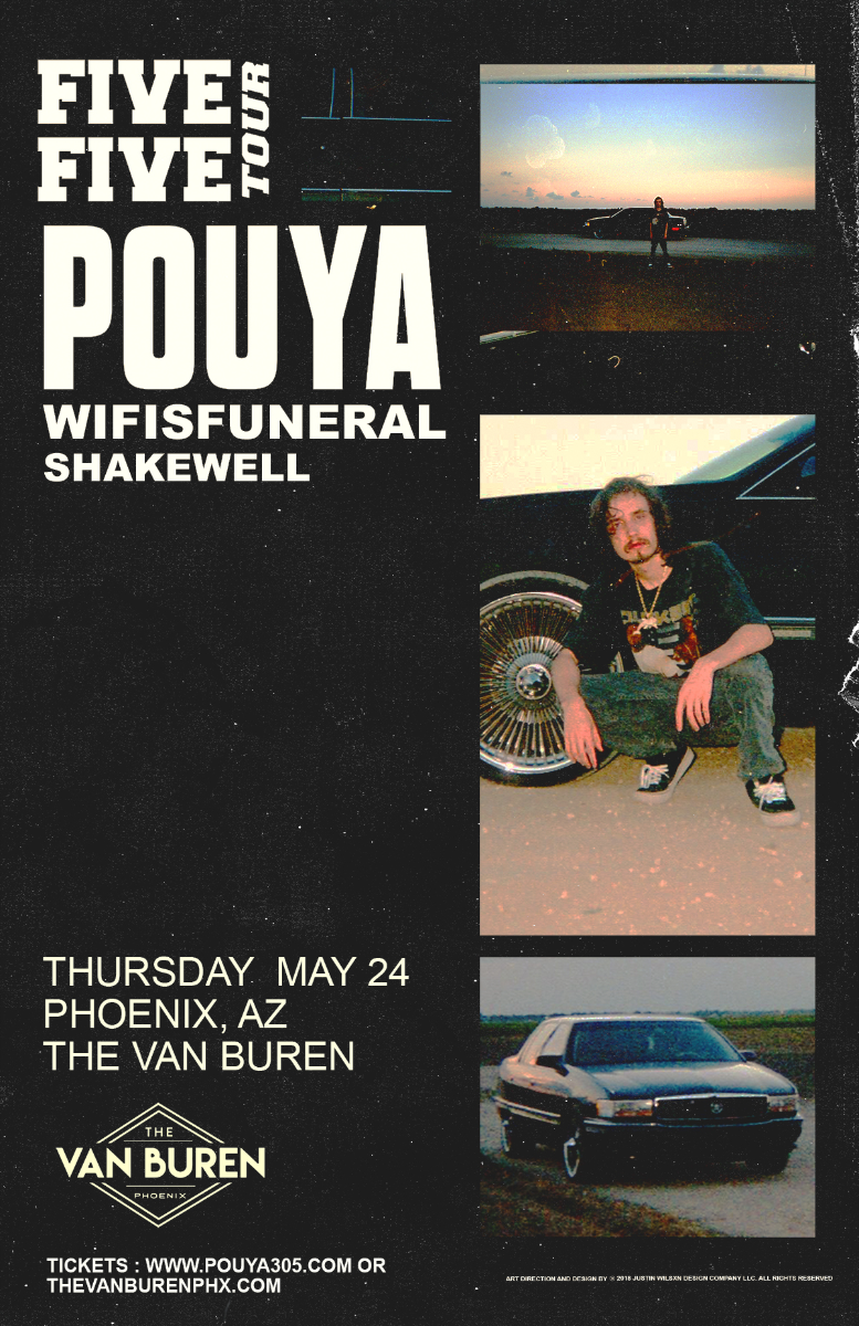 Pouya The FIVE FIVE Tour