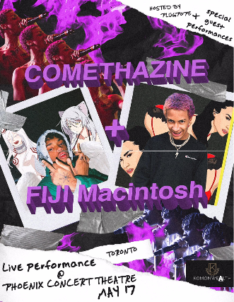 Tickets For Comethazine And Fiji Macintosh With Special Guests