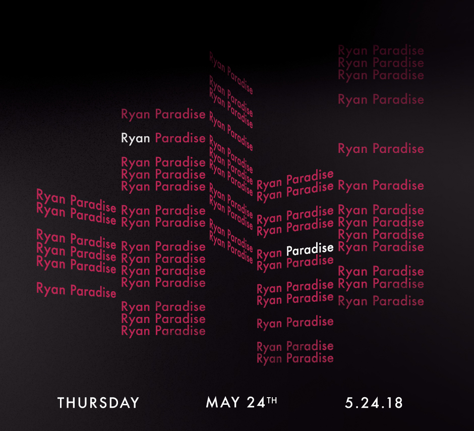 Ryan Paradise at Studio Paris