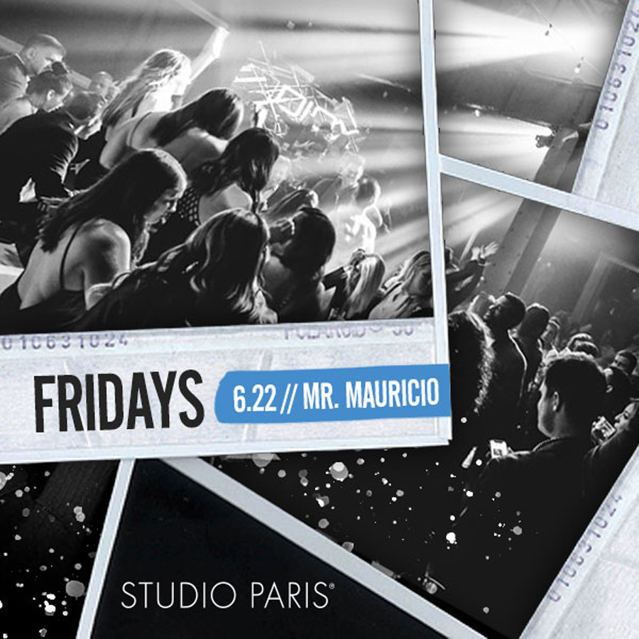 Mr. Mauricio at Studio Paris