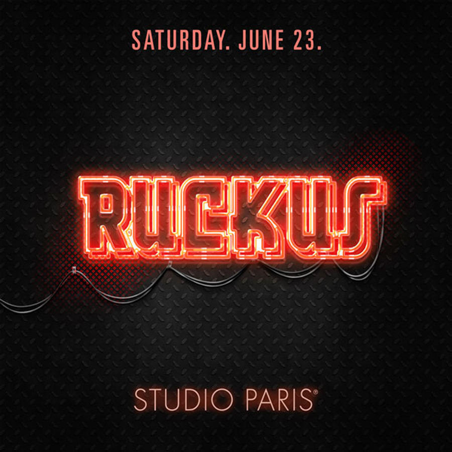 DJ Ruckus at Studio Paris
