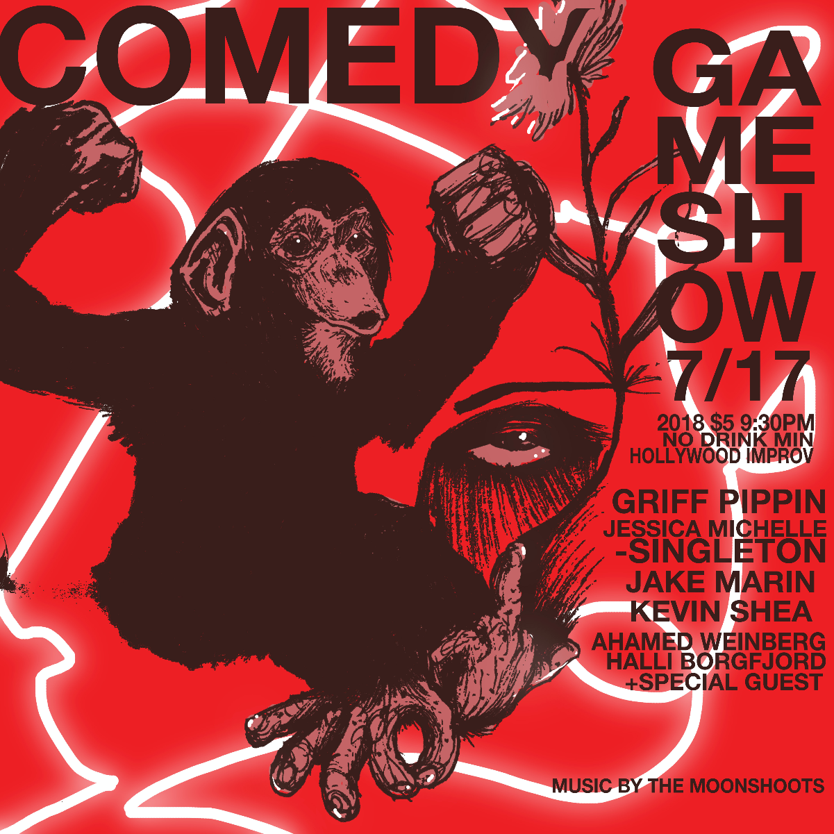 Comedy GameShow with Chris Redd, Griff Pippin, Jessica Michelle Singleton, Jake Marin, Kevin Shea, Ahamed Weinberg, Halli Borgfjord & more
