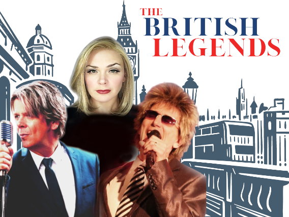 The British Legends Live! - Tributes To Rod Stewart, David Bowie & Adele! Image