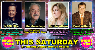 The Night Time Show with Stephen Kramer Glickman ft. Carnie Wilson, Fred Willard and more!