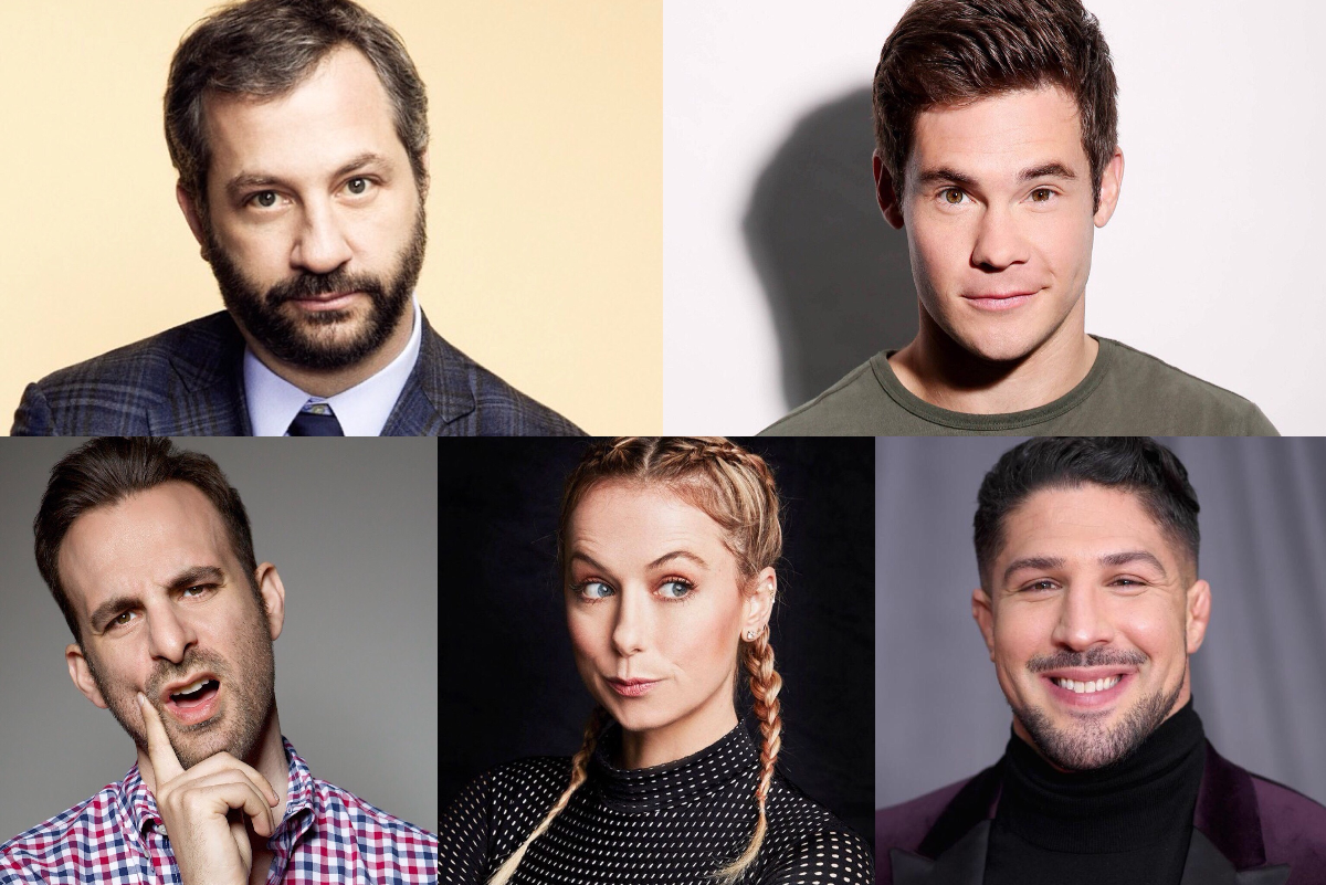 Judd Apatow, Adam DeVine, Iliza Shlesinger, Brendan Schaub & Brian Monarch!
