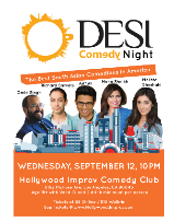 Desi Comedy Night with Asif Ali, Mona Shaikh, Richard Sarvate, Abhay Nadkarni & more!