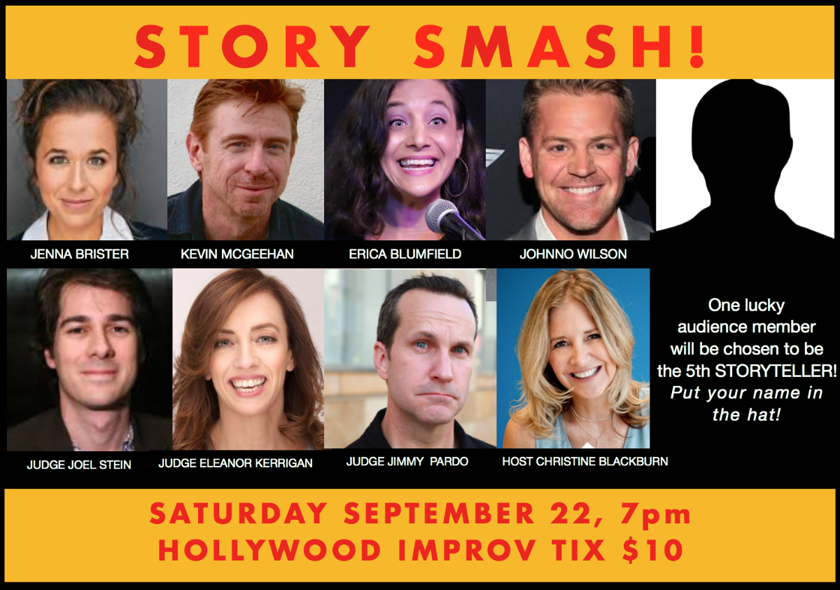 Story Smash The Storytelling Gameshow with Jimmy Pardo, Jenna Brister, Eleanor Kerrigan, Johnno Wilson, Christine Blackburn and more!