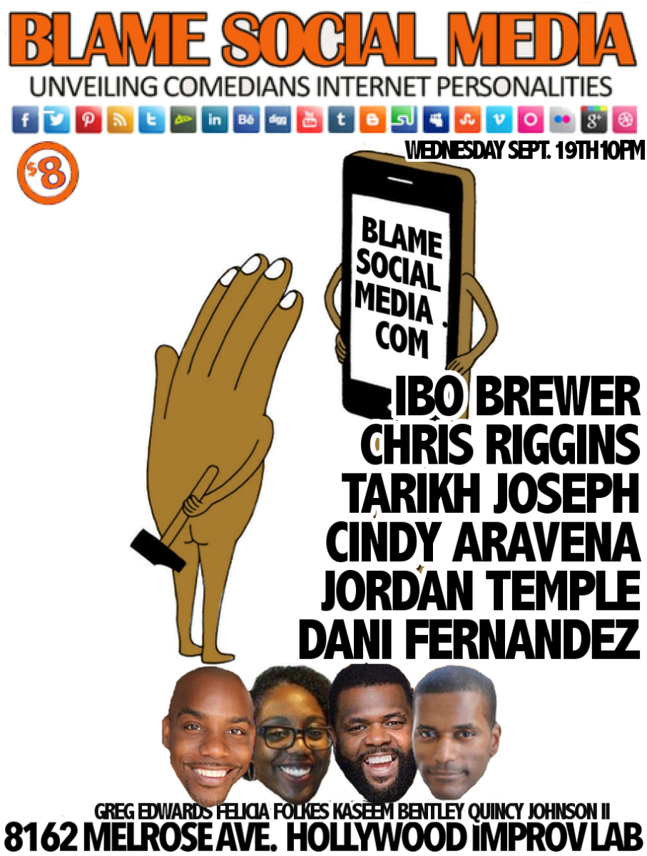 Blame Social Media with Greg Edwards, Kaseem Bentley, Jordan Temple, Dani Fernandez & more!