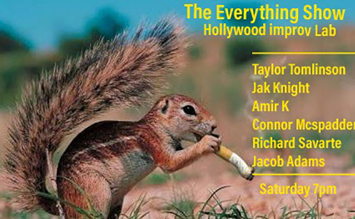 The Everything Show with Jacob Adams. Amir K, Taylor Tomlinson, and more!