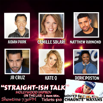 Straight-ish Talk with Chaunté Wayans, Camille Solari, Aidan Park & more