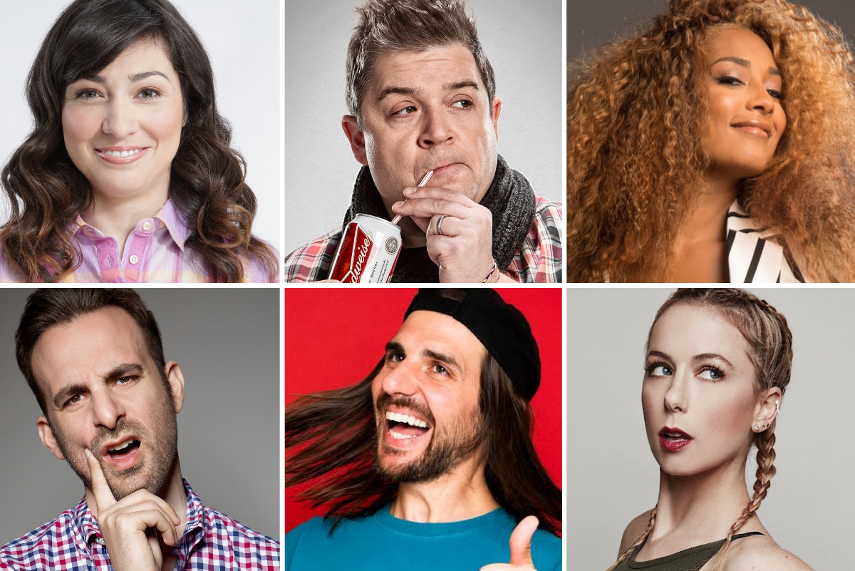 At the Improv: Patton Oswalt, Iliza Shlesinger, Amanda Seales, Melissa Villaseñor, Brian Monarch