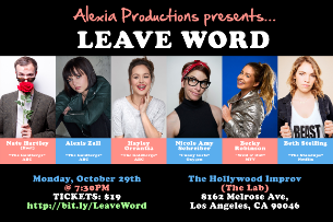 Leave Word with Alexis G. Zall, Beth Stelling, Becky Robinson and more!
