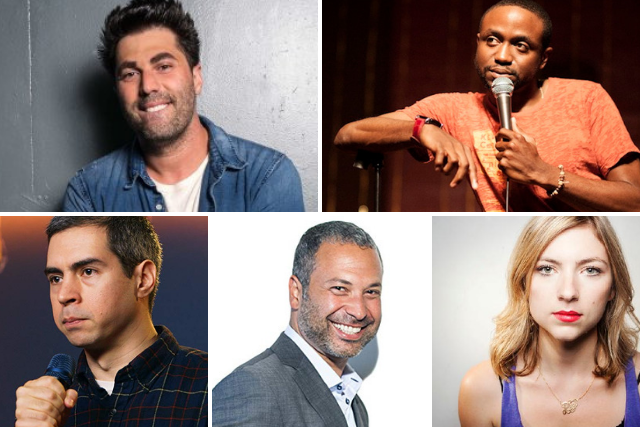 At the Lab: Brent Weinbach, Annie Lederman, Byron Bowers, Adam Ray, Ahmed Ahmed, and Dévyan DuMon!