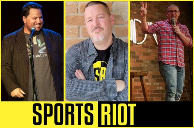 Sports Riot Header Sports Riot at Houston Improv