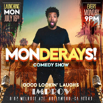 Improv Presents: MONDERAYS with G Thang, Ron Funches, Tony Baker, & more!