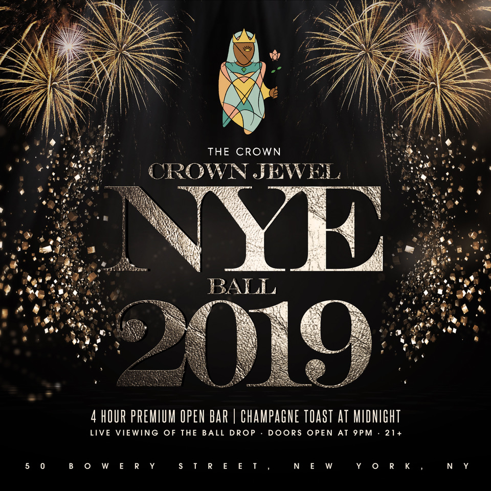 Crown Jewel 2019 New Years Eve Ball At The Crown Rooftop