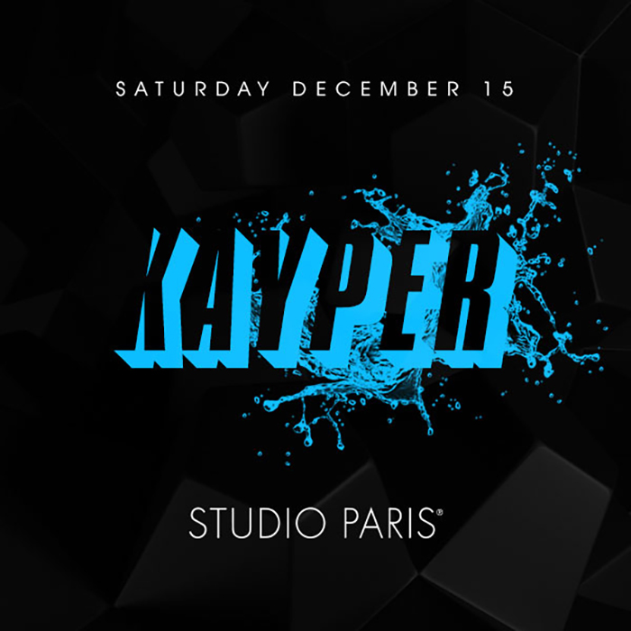 Kayper at Studio Paris