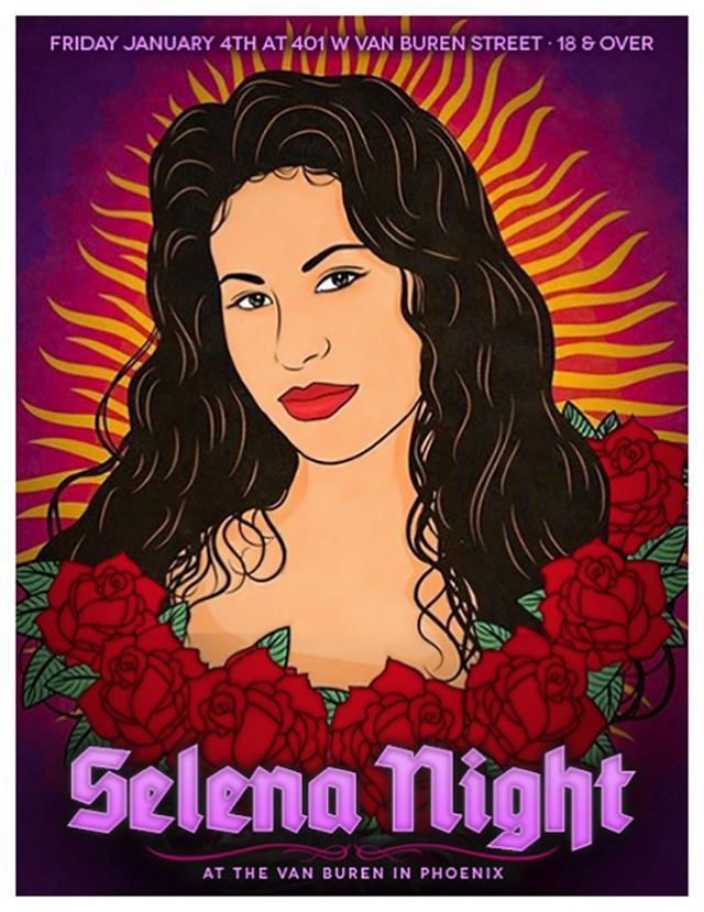 Selena Night Phoenix Club 90 S