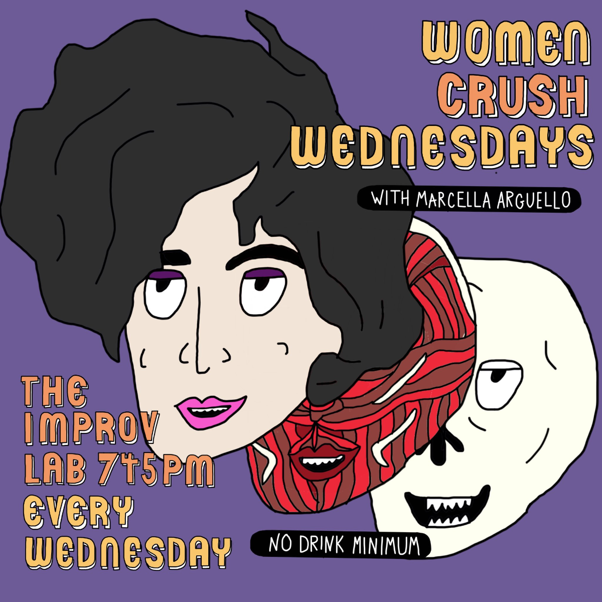 Women Crush Wednesdays with Marcella Arguello, Jasmyn Carter, Angelina  Spicer, Brittany Schmitt, Cara Connors, and more! at Hollywood Improv  (8925735)