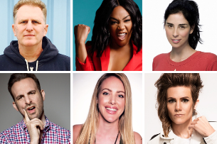 Sarah Silverman, Tiffany Haddish, Michael Rapaport, Cameron Esposito, Kate Quigley, & Brian Monarch