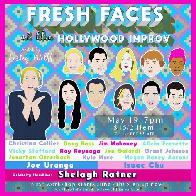 Fresh Faces and Friends with Lesley Wolff