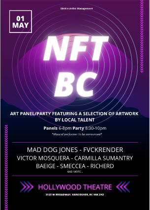 NFT BC: ART PANEL & PARTY  Image