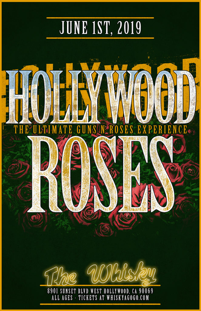 Hollywood Roses (A Tribute to Guns N Roses), Jimmy Swagg & the Lipstix, Soul Exchange, Melted Vinyl, The Negotiators