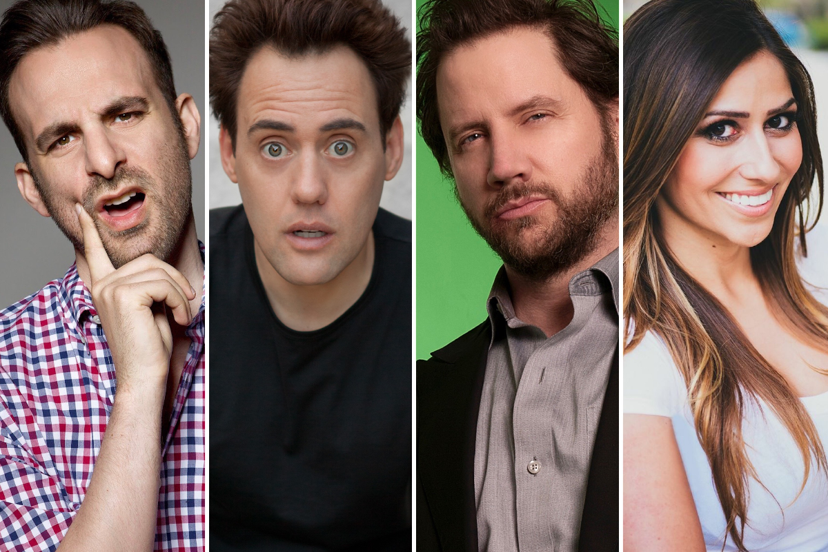 Orny Adams, Jamie Kennedy, Brian Monarch, & Jessica Keenan